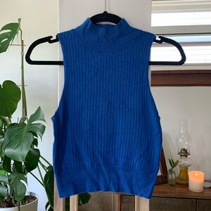 Cobalt Blue Crop Top